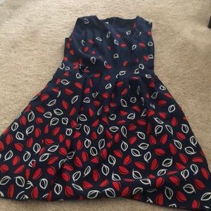 Anne Klein blue faux dress